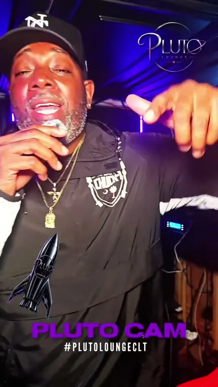 Guest performing for the camera